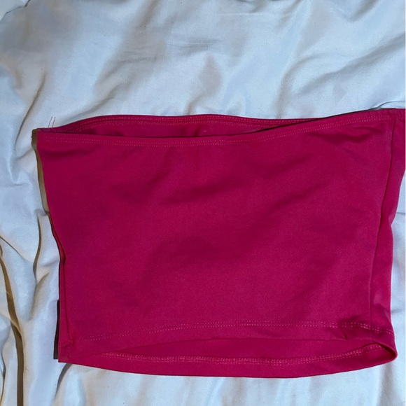 Dark hot pink tube top - Picture 2 of 2